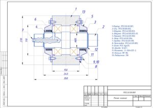 Конструкторская документация, чертежи ролик для рольганга
